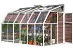 Rion 6x14 Sun Room 2 Greenhouse Kit - White