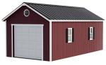 Tailored Titan 12x20 Standard ALL Pre-Cut Garage Kit - 6/12 Roof