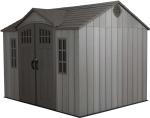Lifetime 10x8 Shed Kit w/ Vertical Siding - Roof Brown
