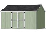 Little Cottage Co. 12x14 Value Gable Shed Kit w/ Side Entry