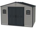 DuraMax 10.5x8 WoodBridge II Vinyl Shed w/ Foundation