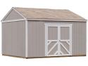 Handy Home Columbia 12x16 Wood Storage Shed Kit