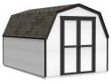 Handy Home Andover 8x12 Wood Shed Kit with Floor