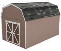Handy Home Braymore 10x16 Wood Storage Shed Kit
