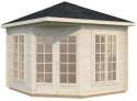 Palmako 9x9 Melanie Wood Cabin Kit w/ Floor