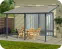 Palram 10x14 Feria Patio Cover Kit - Gray