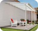 Palram 13x26 Feria Patio Cover Kit - White