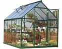 Palram 6x8 Hybrid Greenhouse Kit - Green