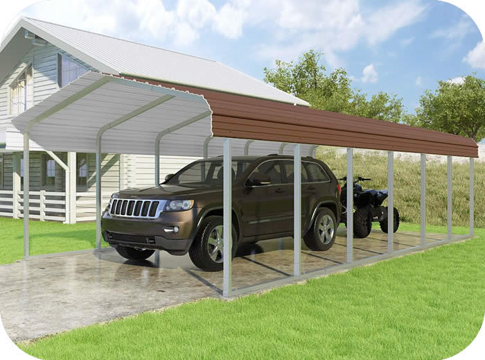 VersaTube 14x29x7 Classic Steel Carport Kit