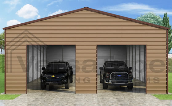 Versatube 30x40x12 Frontier Steel Garage Kit 1082316