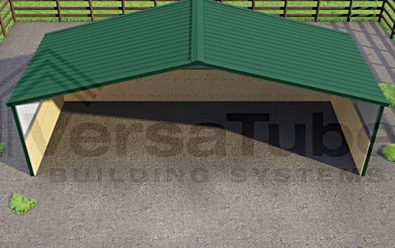 Engineered to Withstand Harsh Weather: Features durable metal paneling designed for long-term protection against sun, wind, and moisture.