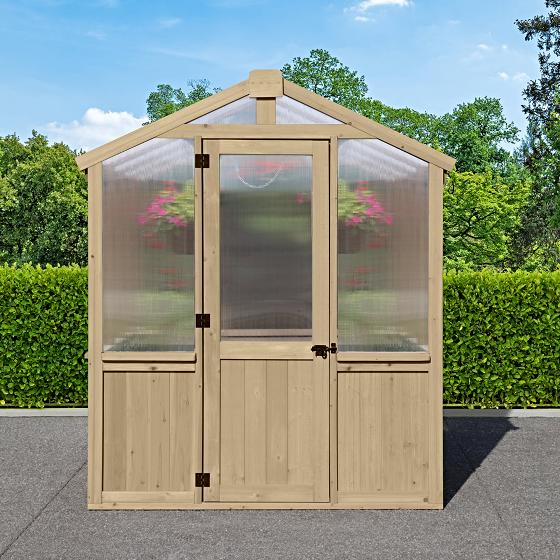 100% Premium Cedar - Finished in a natural cedar stain color