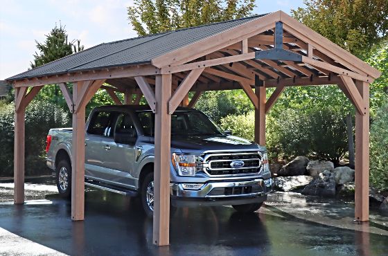 Crafted for durability and elegance, this high-quality shade structure made from premium outdoor lumber is perfect for all your outdoor projects.