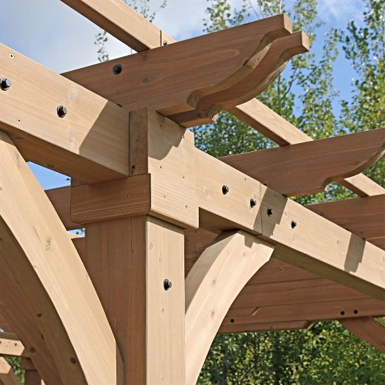 Multi-Level Structure With Profiled Beams And Trellis Ends