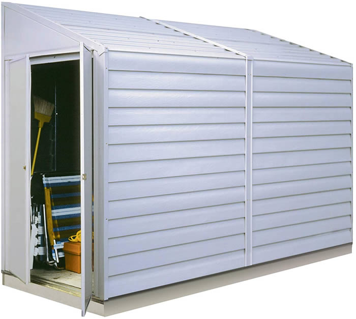 Yardsaver 4x10 Arrow Small Metal Storage Shed Kit (YS410)