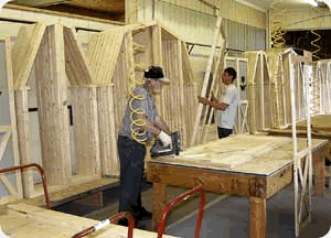 Wood Storage Sheds